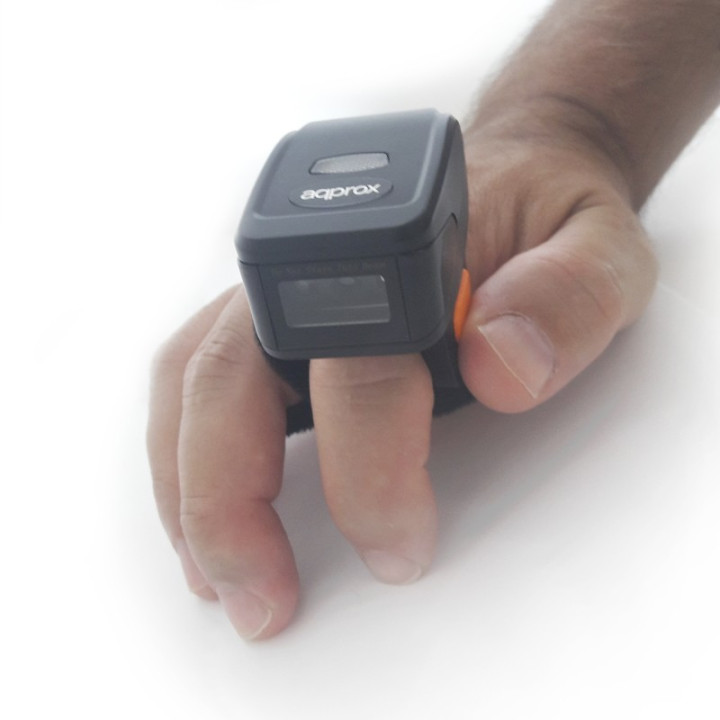 Approx APPLS14R2D leitor de código de barras Leitor de código de barras utilizável 1D 2D CMOS Preto, Laranja