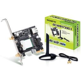 Gigabyte GC-WB1733D-I placa de rede WLAN   Bluetooth 1733 Mbit s Interno