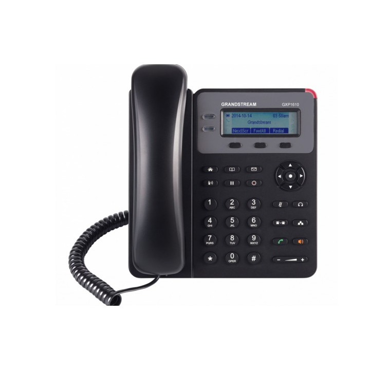 Grandstream Networks GXP1610 telefone Telefone DECT Preto