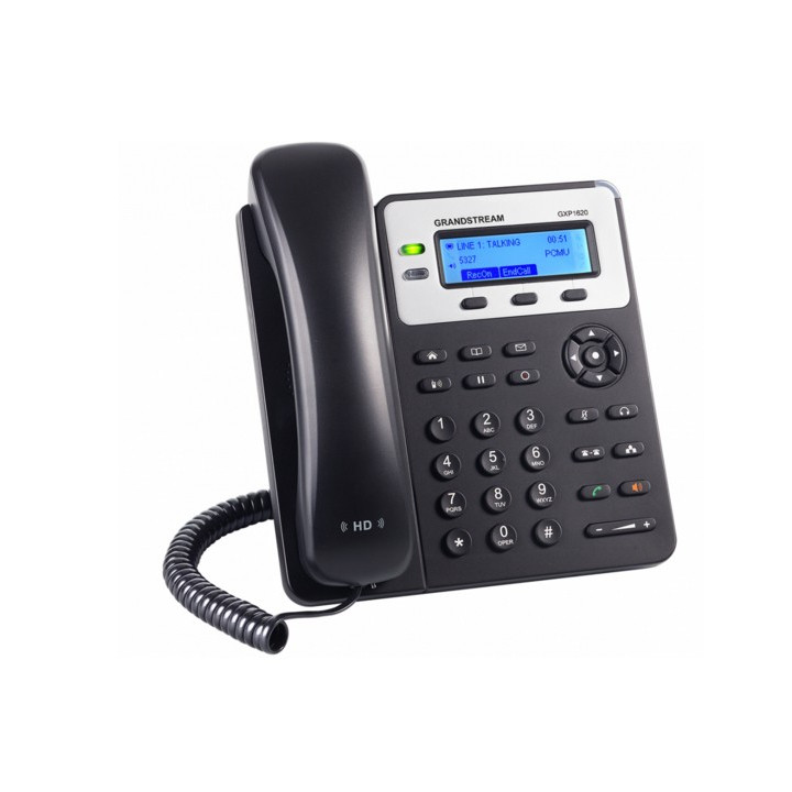 Grandstream Networks GXP1620 telefone Telefone DECT Preto