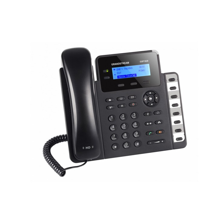 Grandstream Networks GXP1628 telefone Telefone DECT Preto