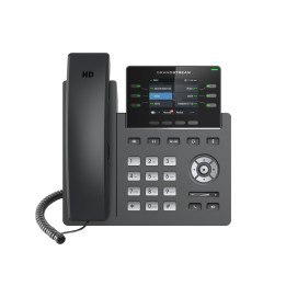 Grandstream Networks GRP2613 telefone IP Preto Estação com fios TFT 6 linhas