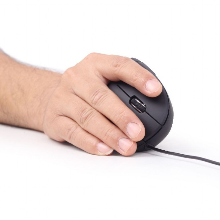 Gembird MUS-ERGO-01 rato USB Óptico 3200 DPI mão direita