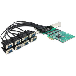 DeLOCK 89336 placa adaptador de interface Serial Interno