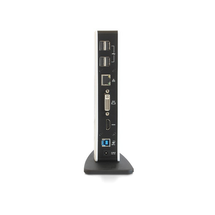 DeLOCK 87568 base & duplicador de portas Com fios Preto, Branco