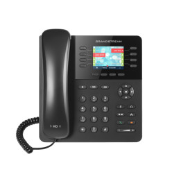 Grandstream Networks GXP2135 telefone IP Preto Estação com fios TFT 8 linhas