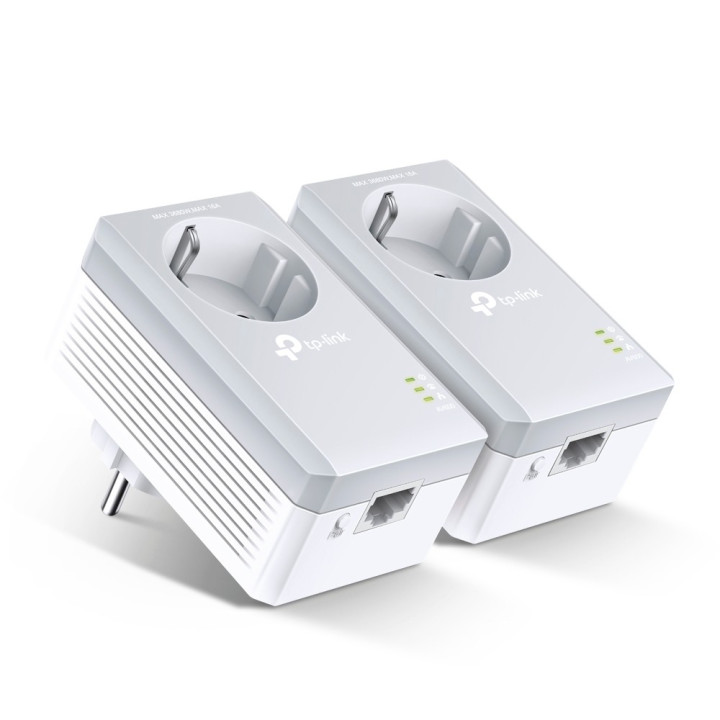TP-LINK TL-PA4010PKIT adaptador de rede elétrica 600 Mbit s Ethernet LAN Branco 2 peça(s)