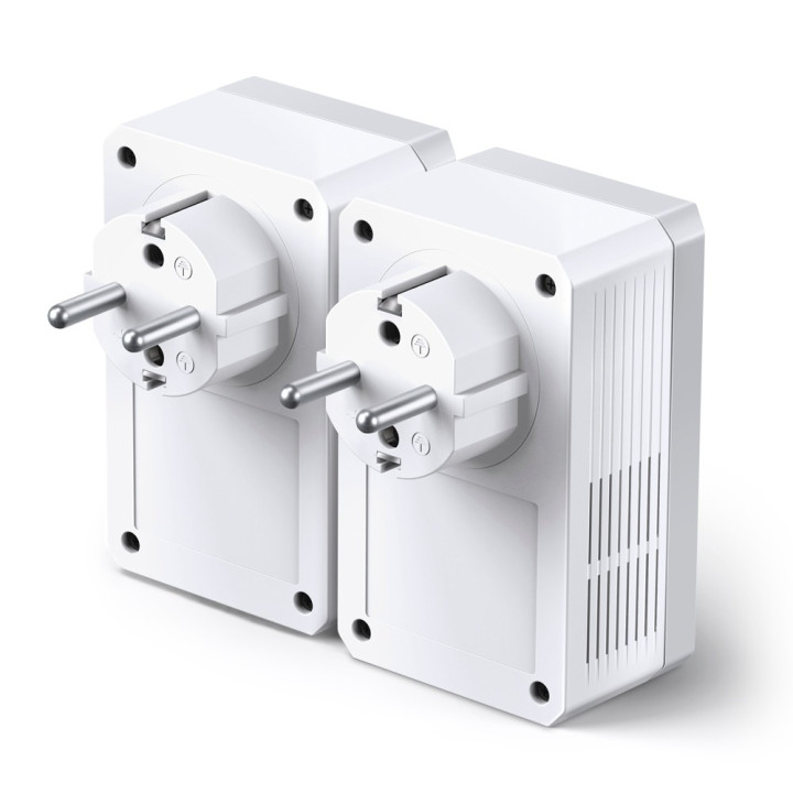 TP-LINK TL-PA4010PKIT adaptador de rede elétrica 600 Mbit s Ethernet LAN Branco 2 peça(s)