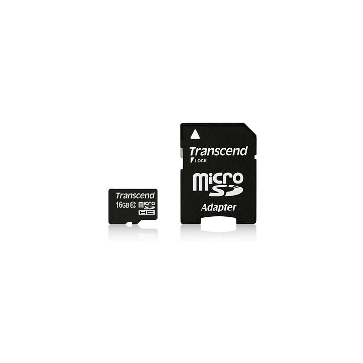 Transcend 16GB microSDHC Class 10 UHS-I cartão de memória