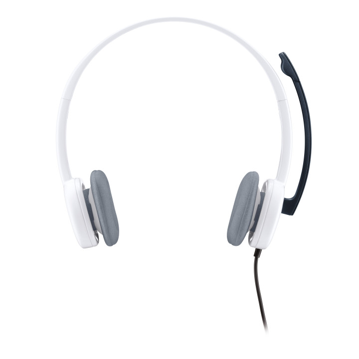 Logitech H150 Conjunto de auscultadores e microfone acoplado Fita de cabeça Branco