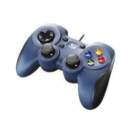 Logitech F310 Gamepad PC USB 2.0 Preto, Azul