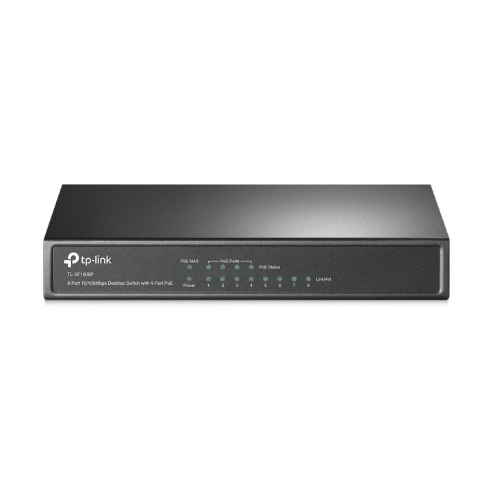 TP-LINK 8-port 10 100 PoE Switch Não-gerido Preto Apoio Power over Ethernet (PoE)