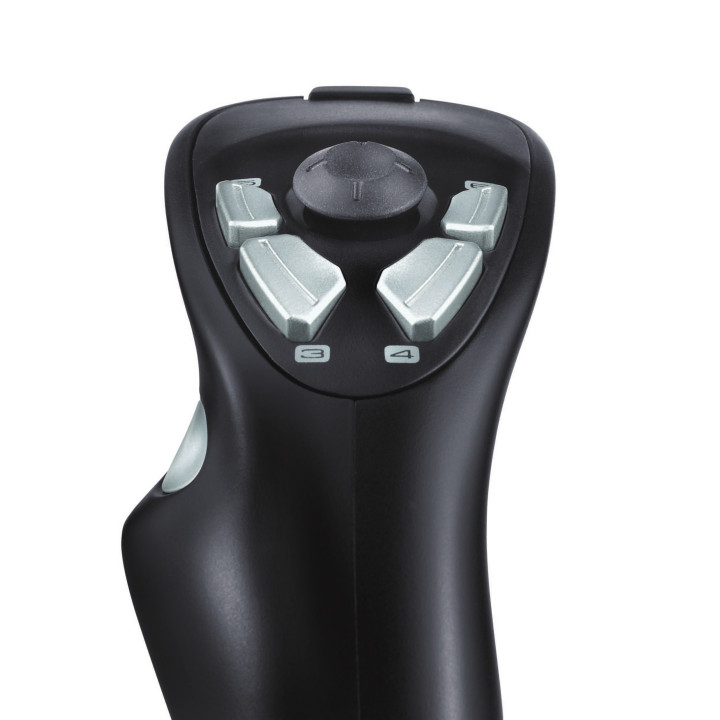 Logitech G Extreme 3D Pro Joystick PC Digital USB 2.0 Preto, Branco