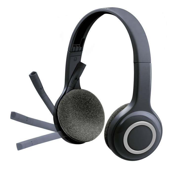 Logitech H600 Conjunto de auscultadores e microfone acoplado Fita de cabeça Preto
