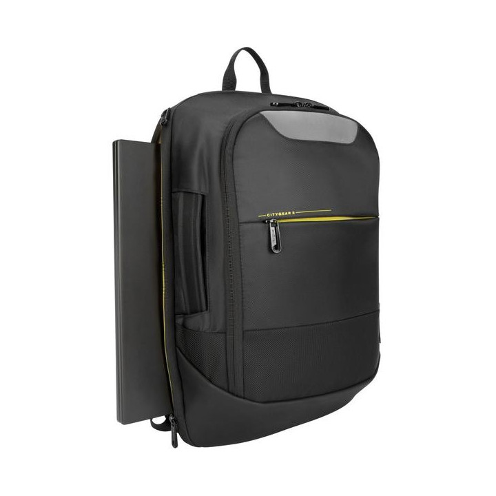 Targus CityGear mala para portáteis 39,6 cm (15.6") Mochila Preto