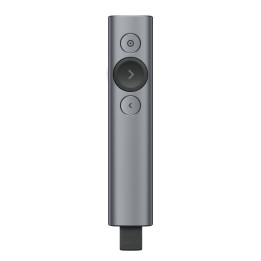 Logitech Spotlight comando para apresentações Bluetooth RF Cinzento