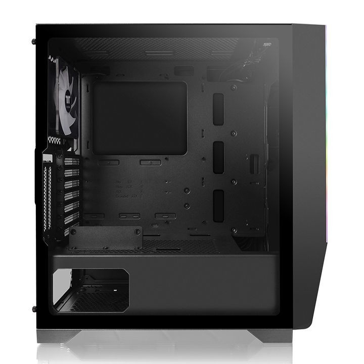 Thermaltake H550 TG ARGB Torre-Midi Preto, Cinzento