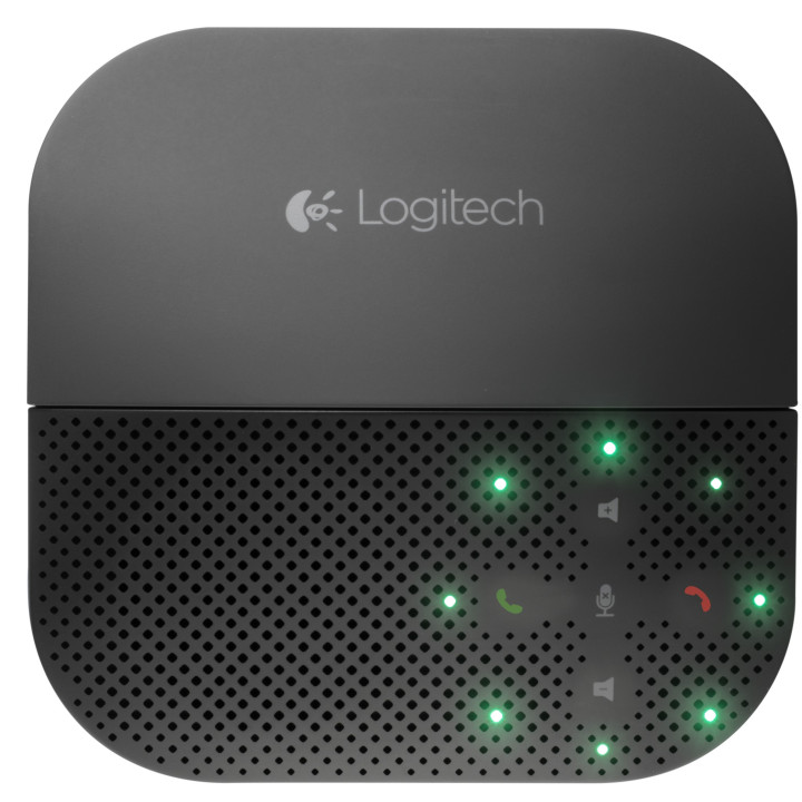 Logitech P710e telefone de conferência Telemóvel Preto USB Bluetooth