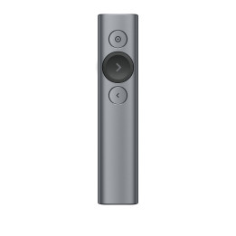 Logitech Spotlight comando para apresentações Bluetooth RF Cinzento