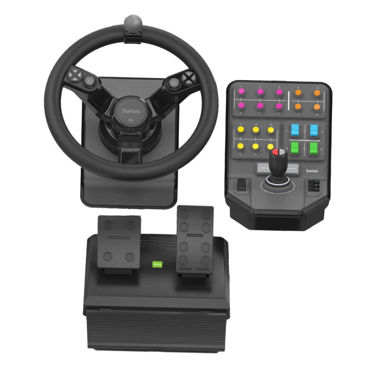 Logitech 945-000062 controlador de jogo Volante + Pedais Analógico   Digital Preto