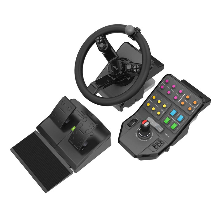 Logitech 945-000062 controlador de jogo Volante + Pedais Analógico   Digital Preto