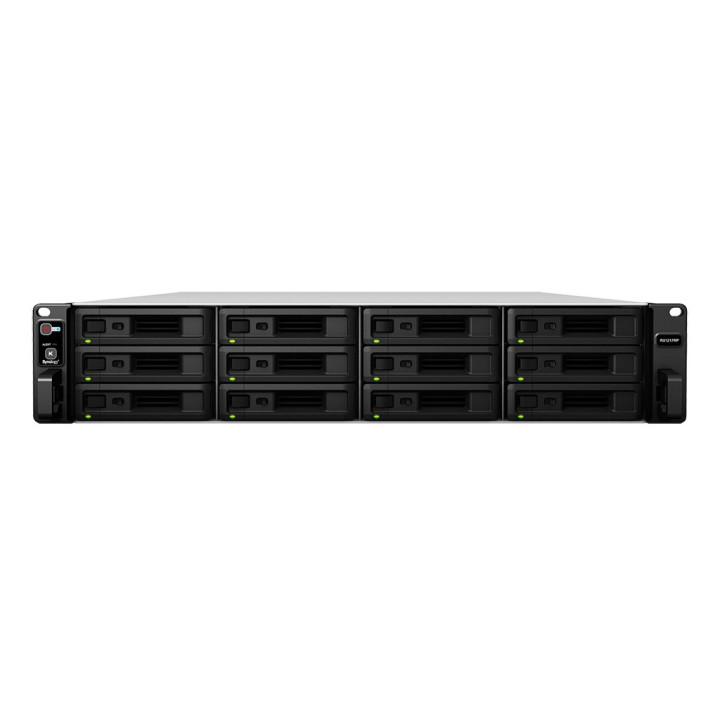Synology RX1217 baía de discos Prateleira (2U) Preto