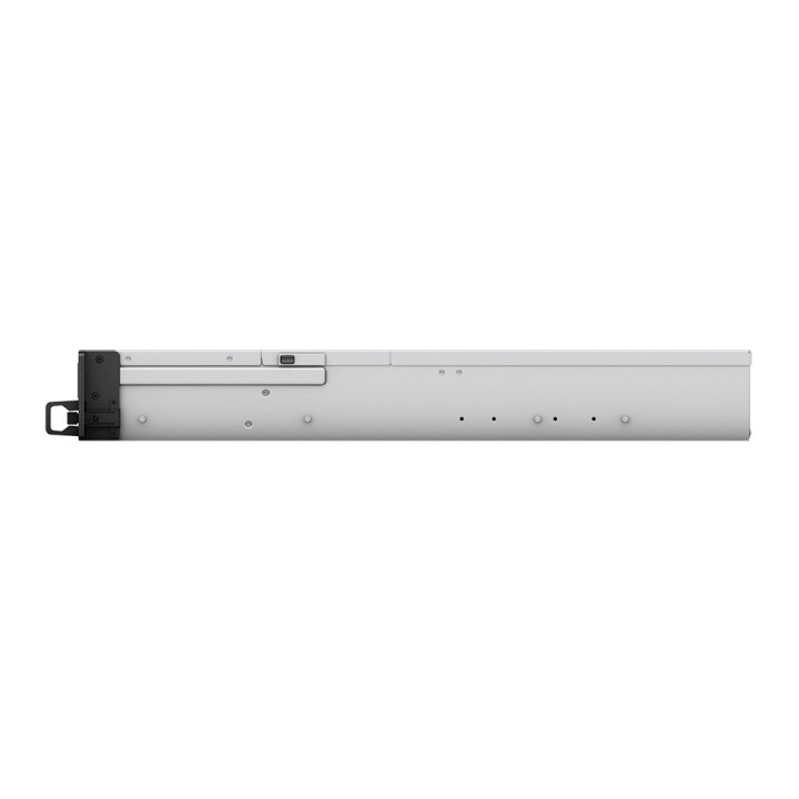 Synology RX1217RP baía de discos Prateleira (2U) Preto, Cinzento