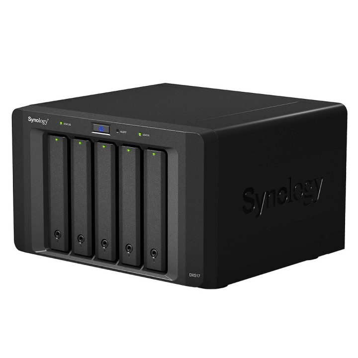 Synology DX517 baía de discos PC Preto