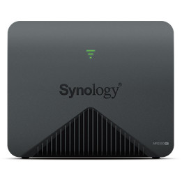 Synology MR2200AC router sem fios Dual-band (2,4 GHz   5 GHz) Gigabit Ethernet 3G 4G Preto