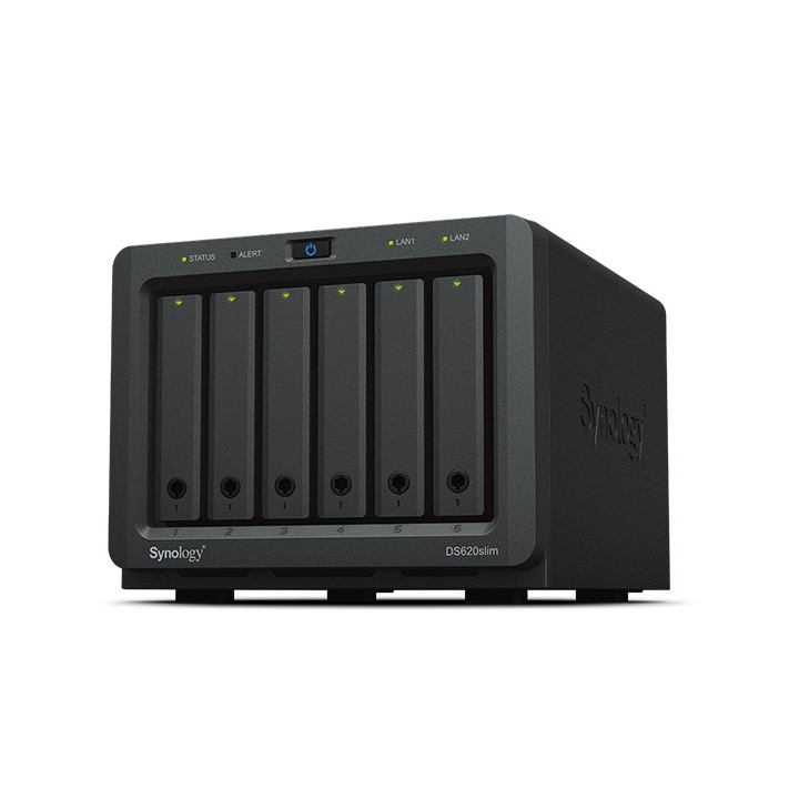 Synology DiskStation DS620SLIM servidor NAS e de armazenamento Ethernet LAN PC Preto