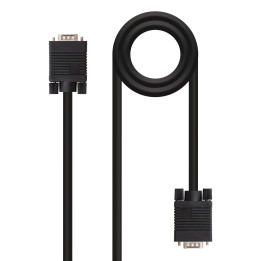 Nanocable 10.15.1305 cabo VGA 5 m VGA (D-Sub) Preto