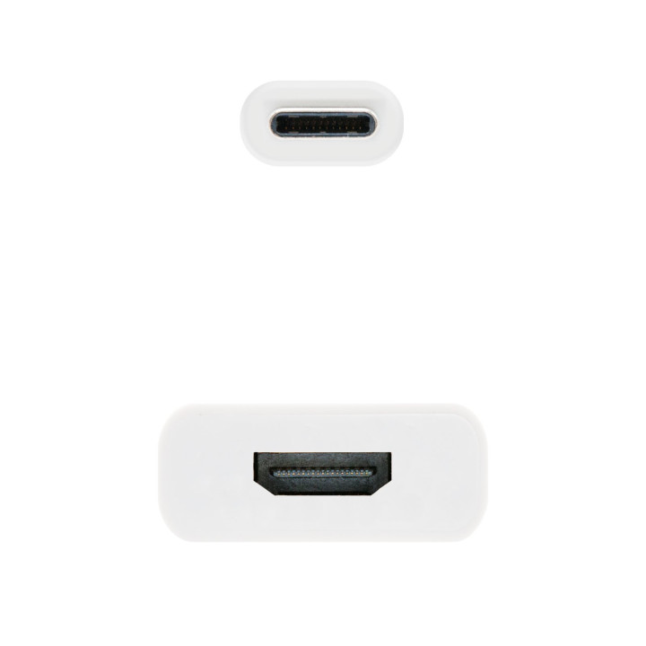Nanocable 10.16.4102 adaptador gráfico USB 4096 x 2160 pixels Branco