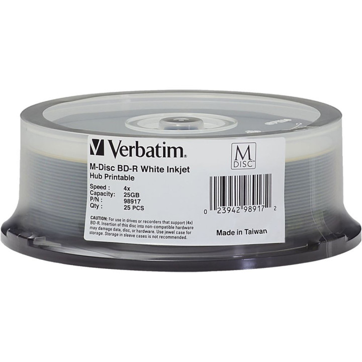 Verbatim disco de Blu-Ray virgem BD-R 25 GB 25 peça(s) 