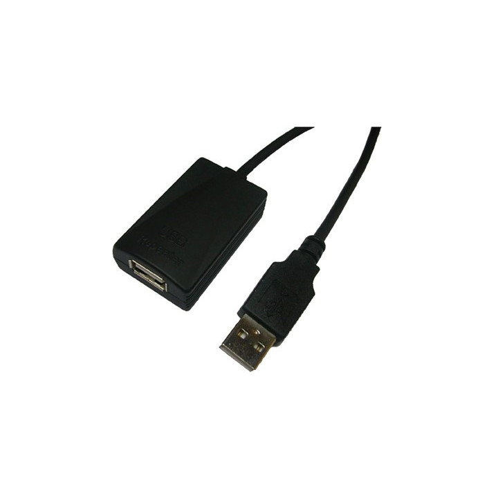 LogiLink USB 2.0 Repeater Cable - 5.0m USB 1 F USB A (F)
