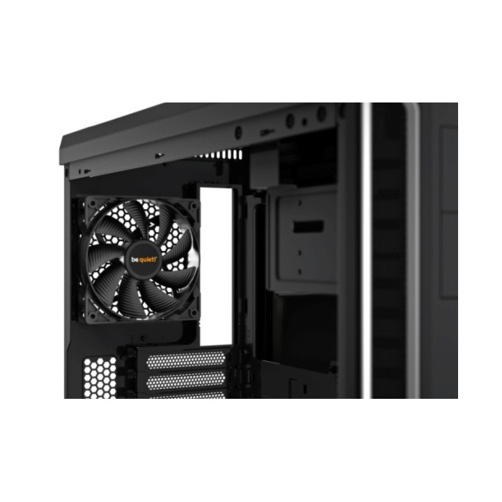 be quiet! Pure Base 600 Torre-Midi Preto, Prateado 