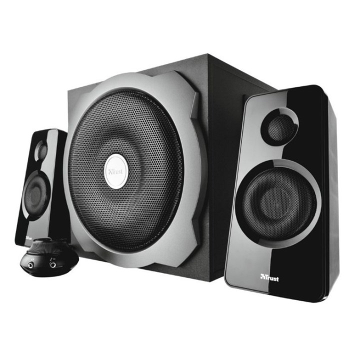 Trust Tytan conjunto de colunas 2.1 canais 120 W Preto