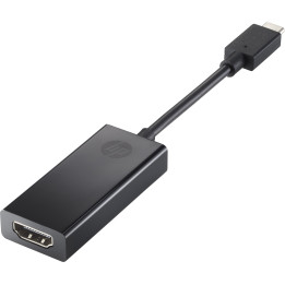 HP 1WC36AA cabo de interface adaptador de género USB-C HDMI Preto