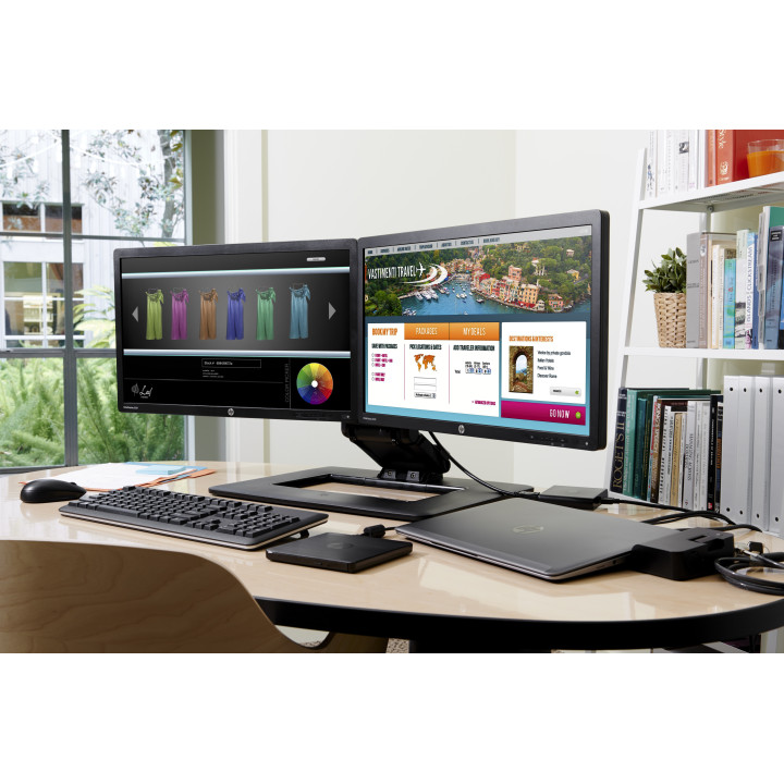 HP 2013 UltraSlim Docking Station Acoplamento Preto