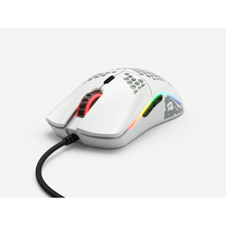 Glorious PC Gaming Race Model O- rato USB Óptico 3200 DPI mão direita