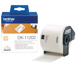 Brother DK-11202 etiquetadora Preto sobre branco