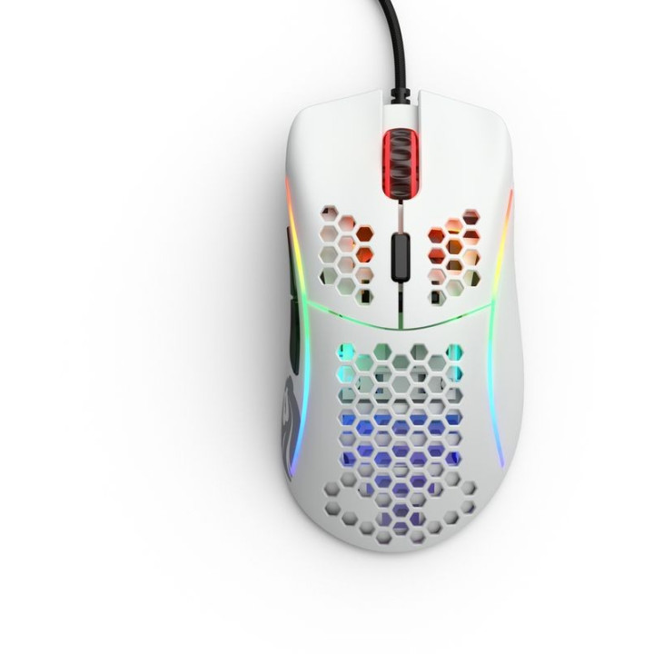 Glorious PC Gaming Race Rato Gaming Model D Branco - GD-WHITE
