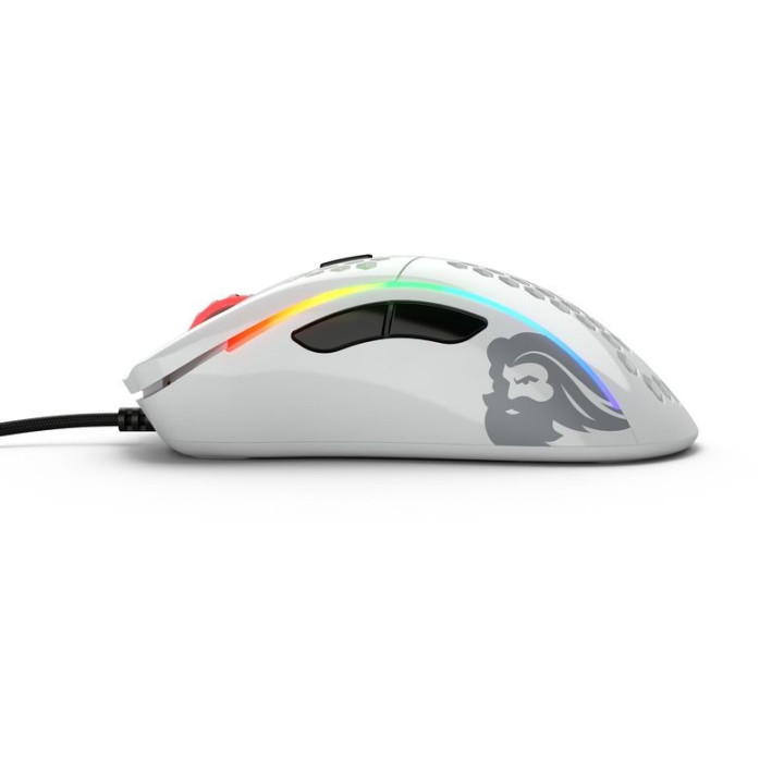 Glorious PC Gaming Race Rato Gaming Model D Branco - GD-WHITE