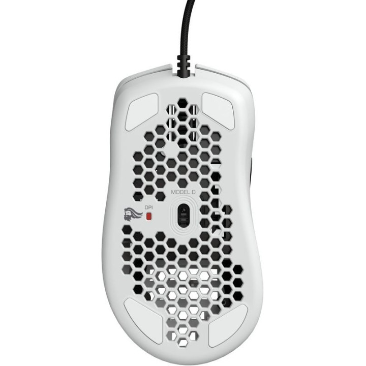 Glorious PC Gaming Race Rato Gaming Model D Branco - GD-WHITE