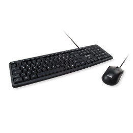 Equip 245202 teclado USB AZERTY Português Preto