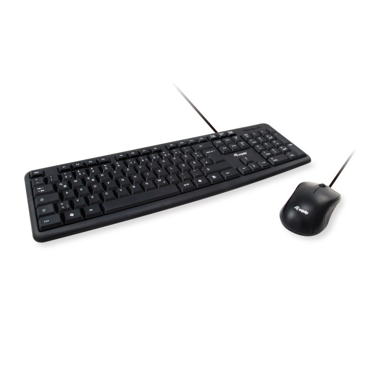 Equip 245202 teclado USB AZERTY Português Preto