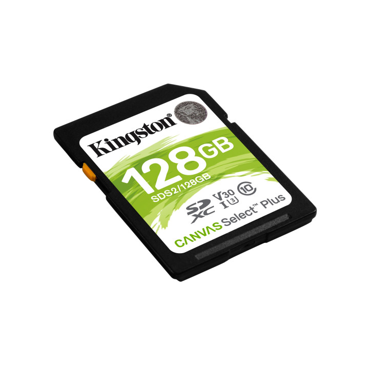 Kingston Technology Canvas Select Plus cartão de memória 128 GB SDXC Classe 10 UHS-I