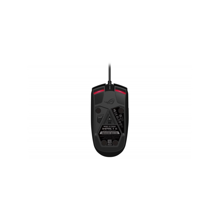 ASUS Impact II rato USB Óptico 6200 DPI Ambidestro