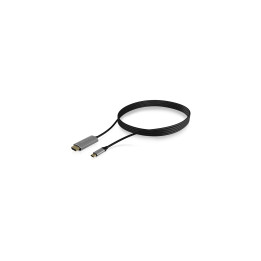 ICY BOX IB-CB020-C USB TYPE-C TO HDMI CABLE18 M 4K AT 60 HZ cabo HDMI 1,8 m USB C HDMI Type A (Standard) Preto, Dourado,
