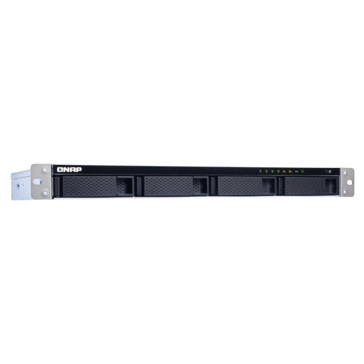 QNAP TS-431XeU Alpine AL-314 Ethernet LAN Prateleira (1U) Preto, Inox NAS