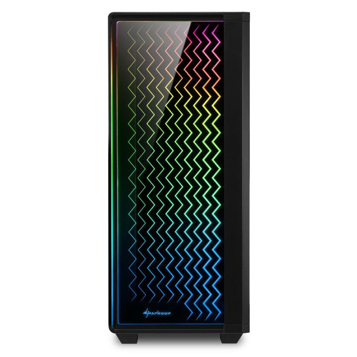 Sharkoon RGB LIT 200 Midi ATX Tower Preto